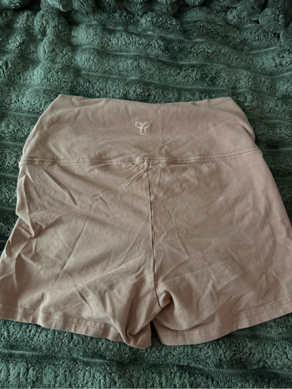 Aritzia Women's Dusty Mauve High-Waist Athletic Shorts
